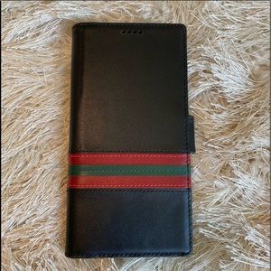 ❤️💚🖤IPhone XS Max Leather Case